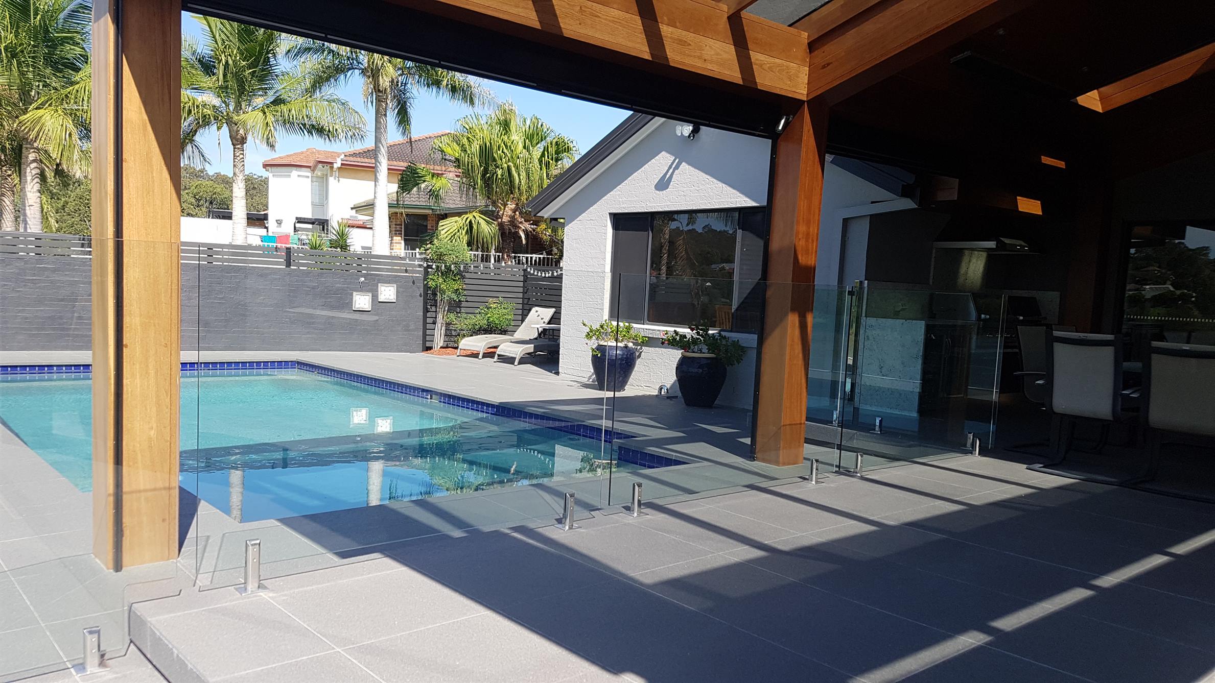 Frameless Glass Pool Fencing Belmont